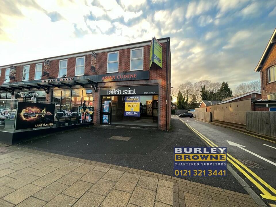 High street retail property to lease in 110 Boldmere Road, Sutton