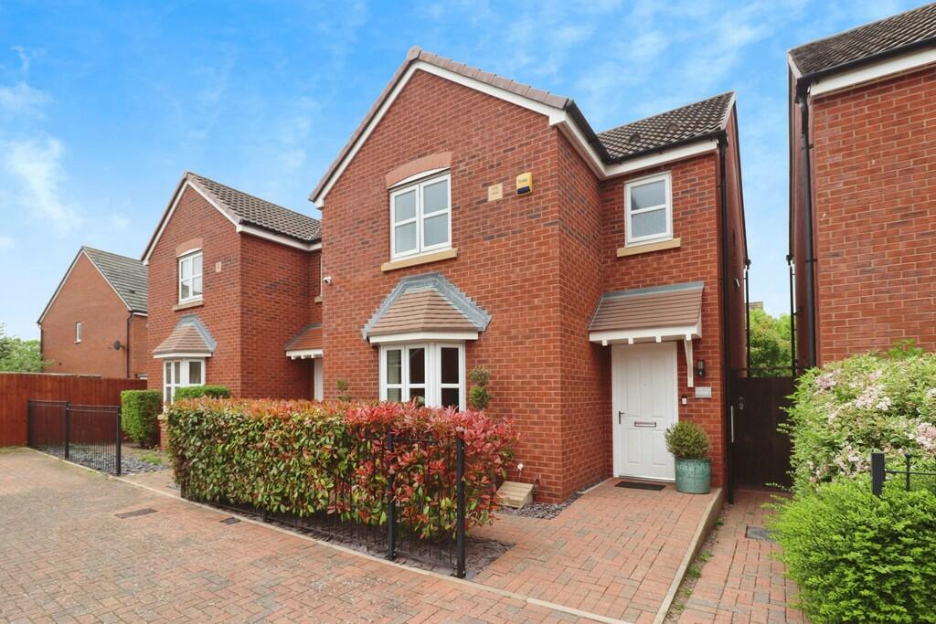 3 bedroom detached house for sale in Sheepcote Drive, Long Lawford ...