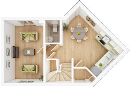 The-Rosedale-3D-Ground-Floorplan-Dragonfly-Meadow