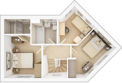The-Rosedale-3D-First-Floorplan-Dragonfly-Meadow