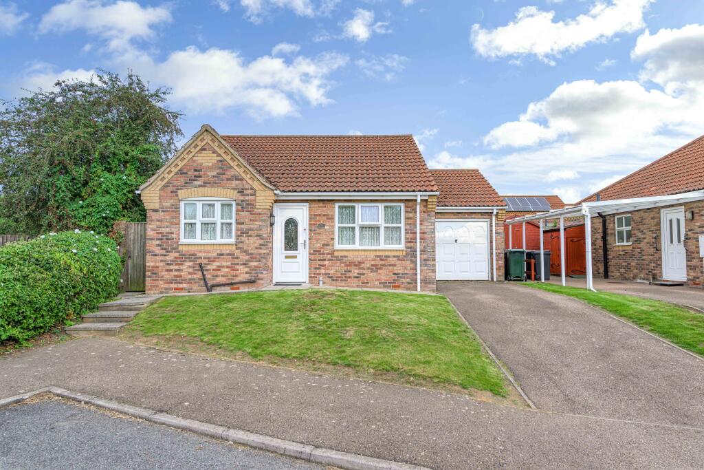 2 bedroom detached bungalow for sale in Ashby Meadows, Spilsby, PE23