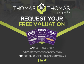 Get brand editions for Thomas & Thomas Property, Gloucester