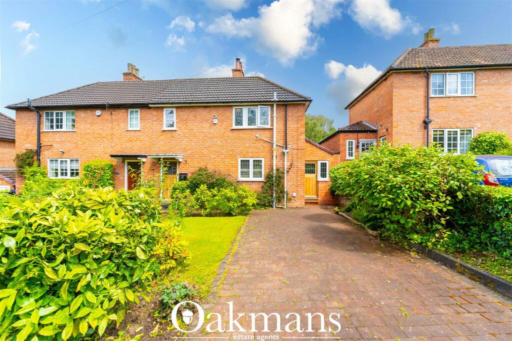 2 bedroom semidetached house for sale in Cob Lane, Bournville Village
