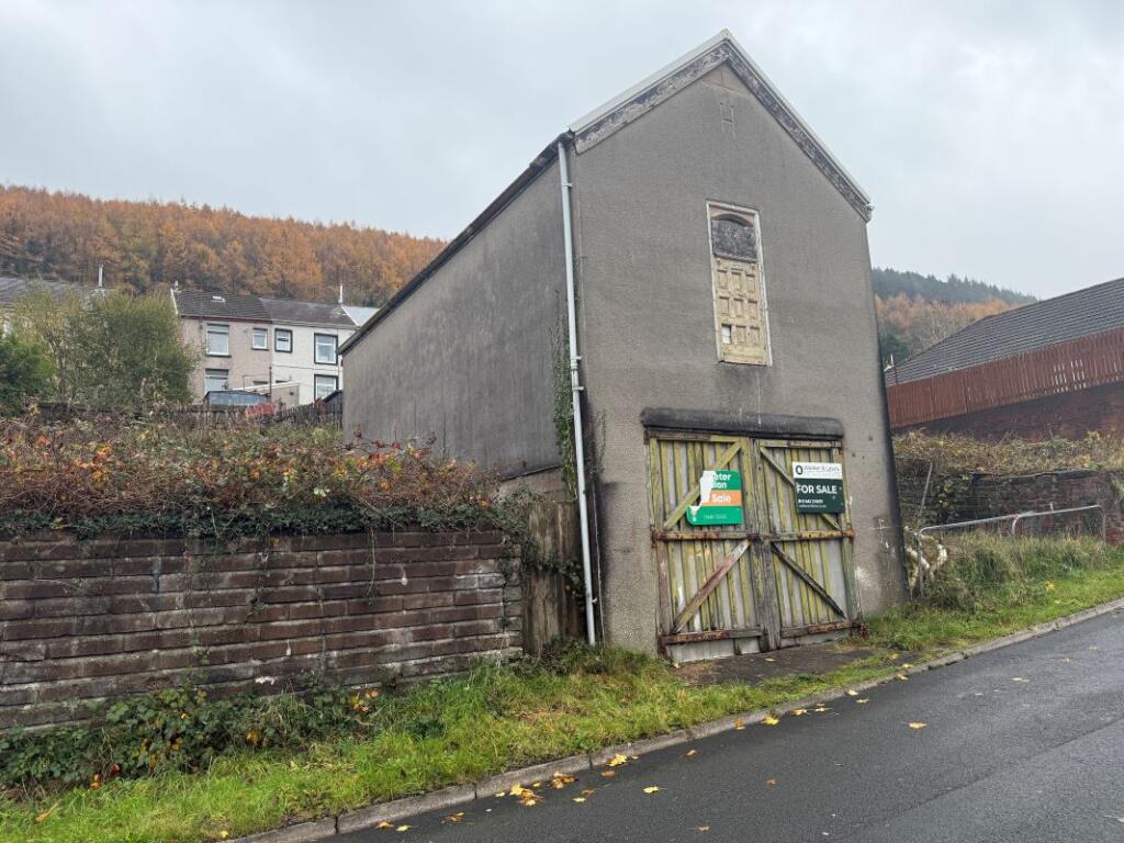 Main image of property: Land & Building to the rear of, 30 Mount Pleasant, Merthyr Vale, Merthyr Tydfil, CF48 4TD
