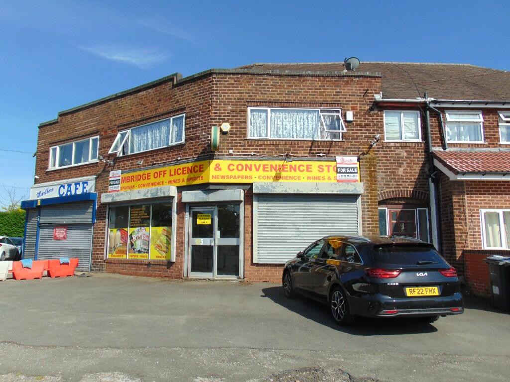 Outoftown retail property for sale in Elmbridge Road, Birmingham, B44