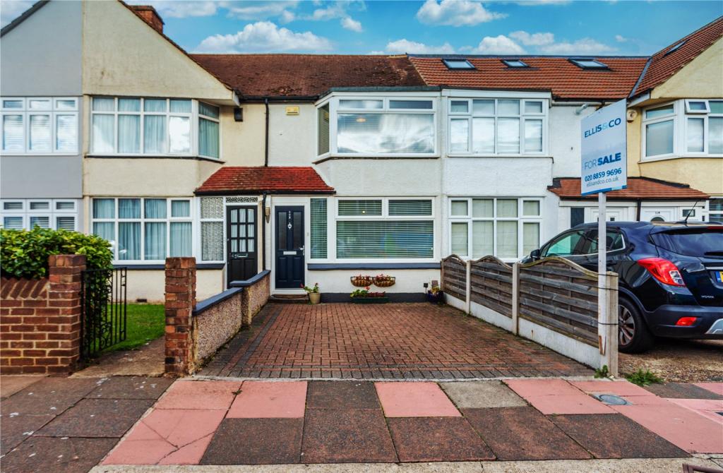2 bedroom terraced house for sale in Ramillies Road, Sidcup, Kent, DA15