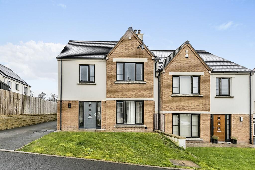 4 bedroom semidetached house for sale in Green, Banbridge, BT32