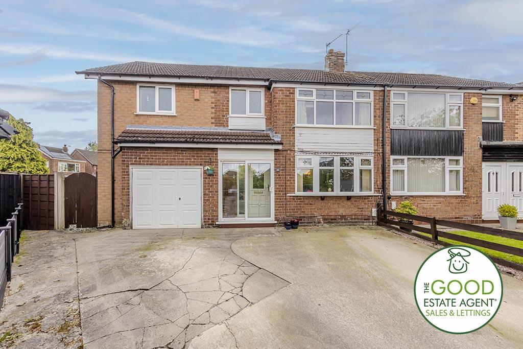 4 bedroom semidetached house for sale in Tideswell Close, Cheadle, SK8