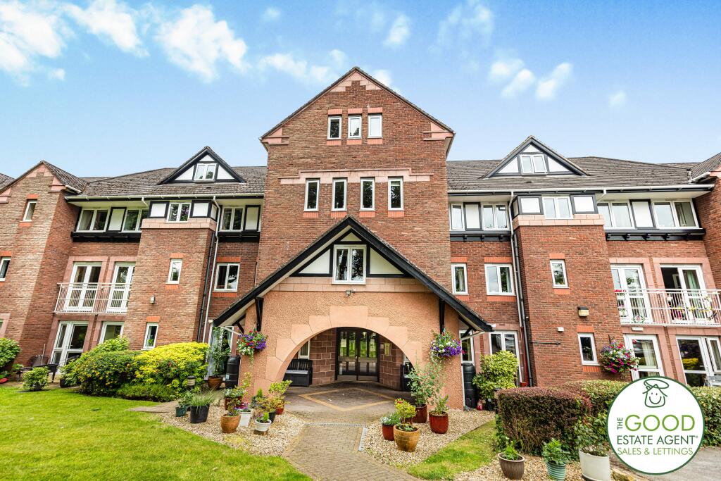 2 bedroom retirement property for sale in Queen Anne Court, Wilmslow, SK9
