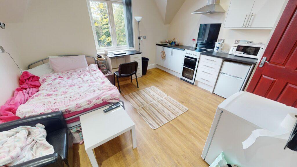 Studio flat for rent in Edgbaston Studios 15, Edgbaston, B5 7RA, B5