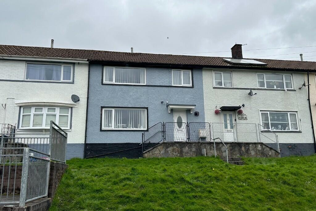 3 bedroom terraced house for sale in Rowan Way, Gurnos, Merthyr Tydfil