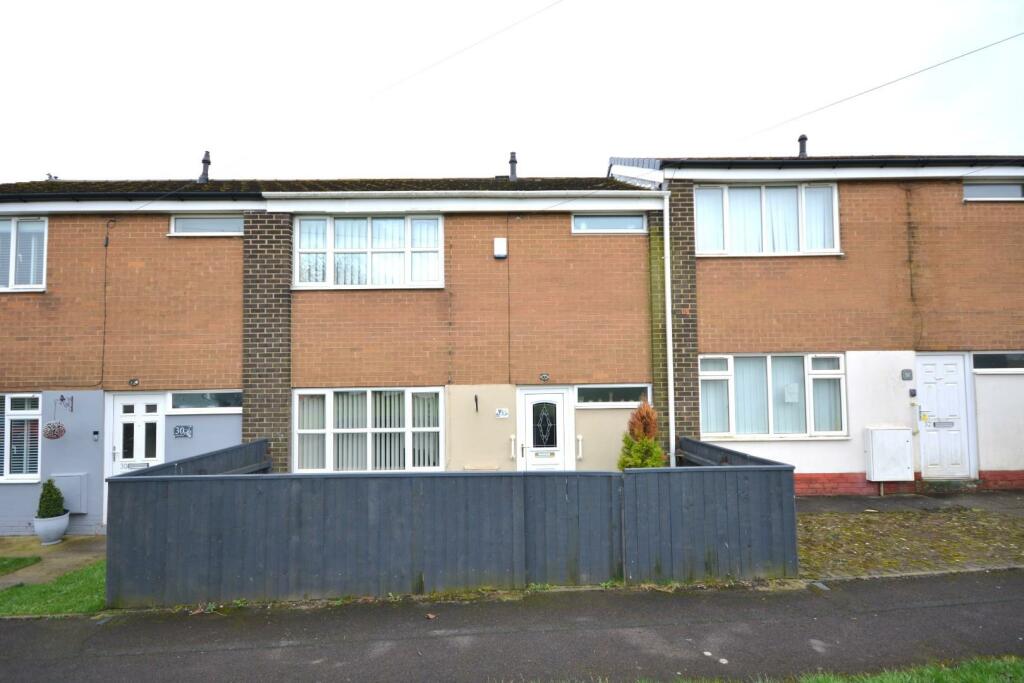 2 bedroom terraced house for sale in Elm Drive, Shildon, DL4