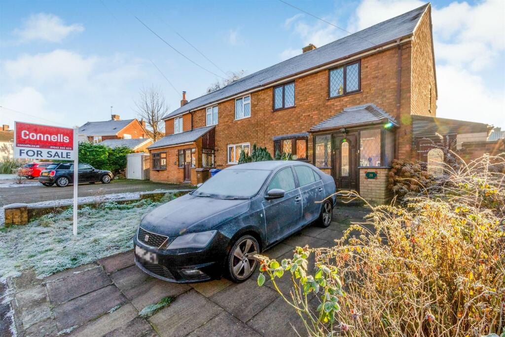 3 bedroom semidetached house for sale in Carlisle Road, CANNOCK, WS11