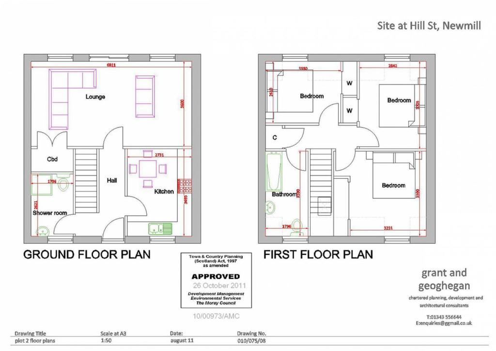 Additional property image - Plot 3  Hill Street, Newmill, Keith, AB55 6TY