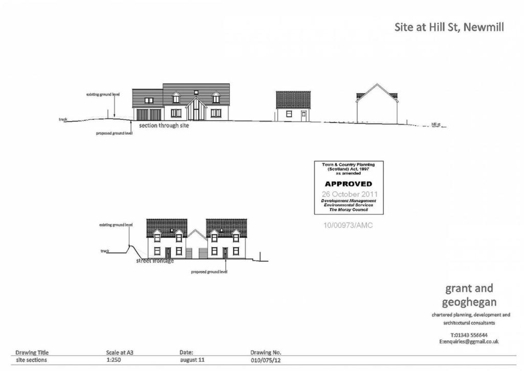 Additional property image - Plot 3  Hill Street, Newmill, Keith, AB55 6TY