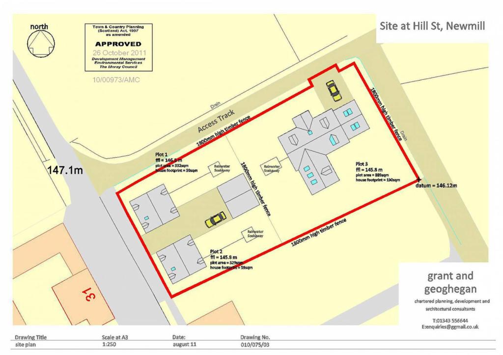 Additional property image - Plot 3  Hill Street, Newmill, Keith, AB55 6TY