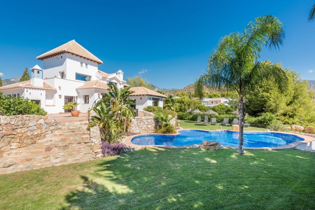 Bedroom Detached Villa For Sale In Andalucia Malaga Frigiliana Spain