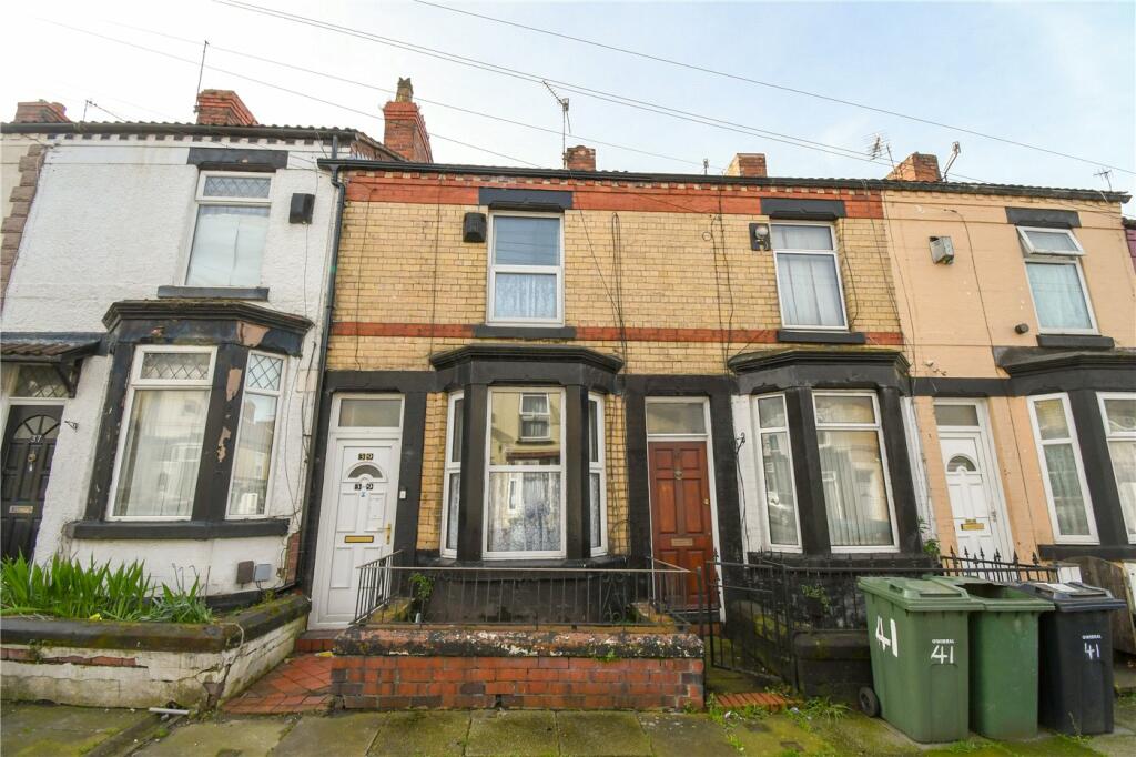 2 bedroom terraced house for sale in Harrowby Road, Birkenhead, Wirral