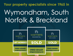 Get brand editions for Warners Estate Agents, Wymondham
