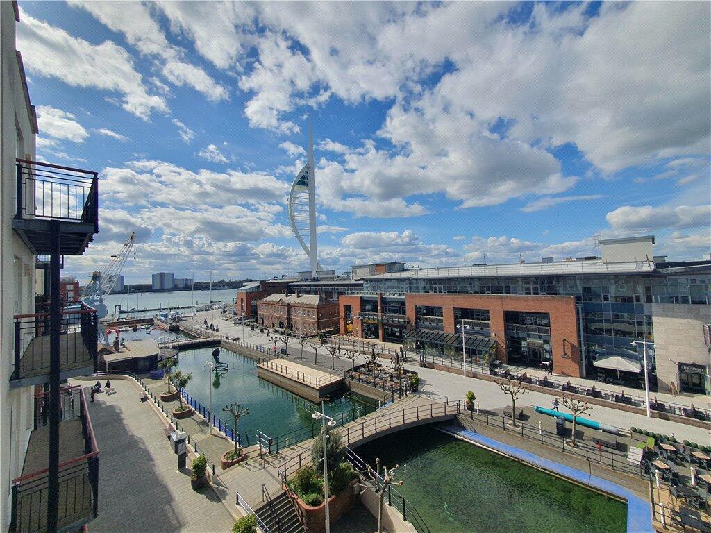 1 bedroom apartment for sale in The Canalside, Gunwharf Quays, Portsmouth, PO1