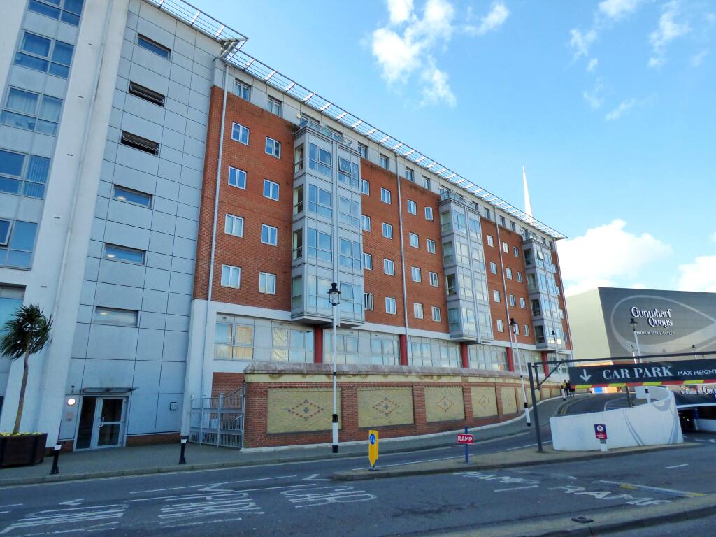 Studio flat for rent in The Round House, Gunwharf Quays, PO1