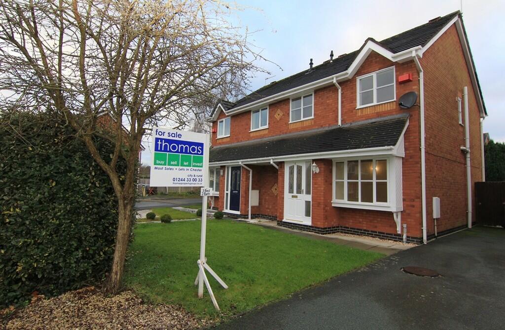 3 bedroom semidetached house for sale in Thornhill Close, Broughton