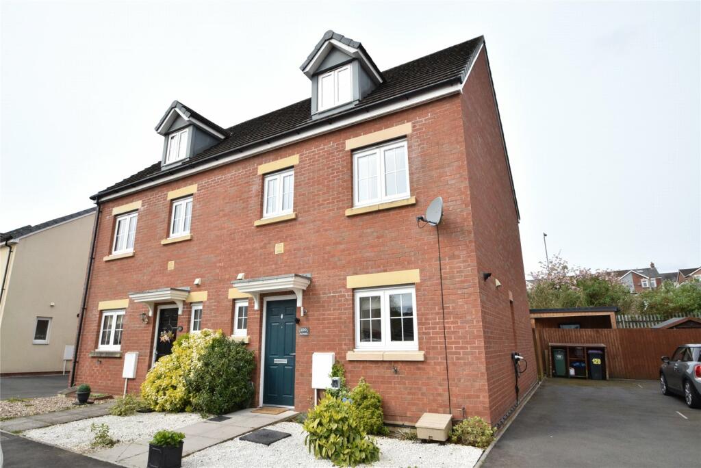 4 bedroom semidetached house for sale in Parc Panteg, Griffithstown, Pontypool, Torfaen, NP4