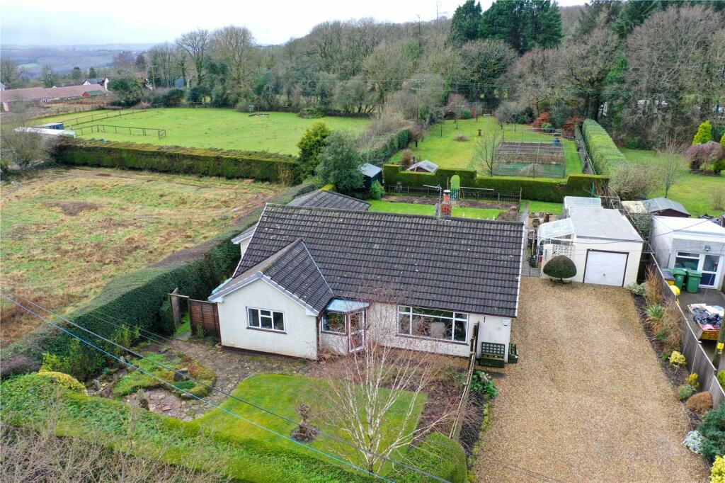 3 bedroom bungalow for sale in Broadstone, Catbrook, Monmouth