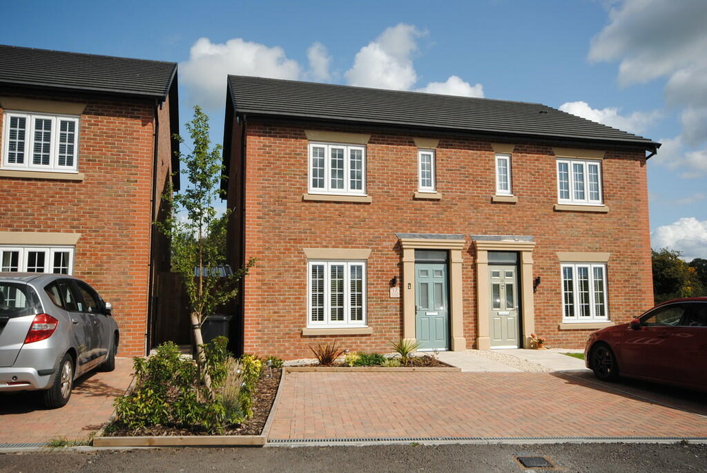 3 bedroom semidetached house for sale in Vicarage Gardens, Tilstock, SY13