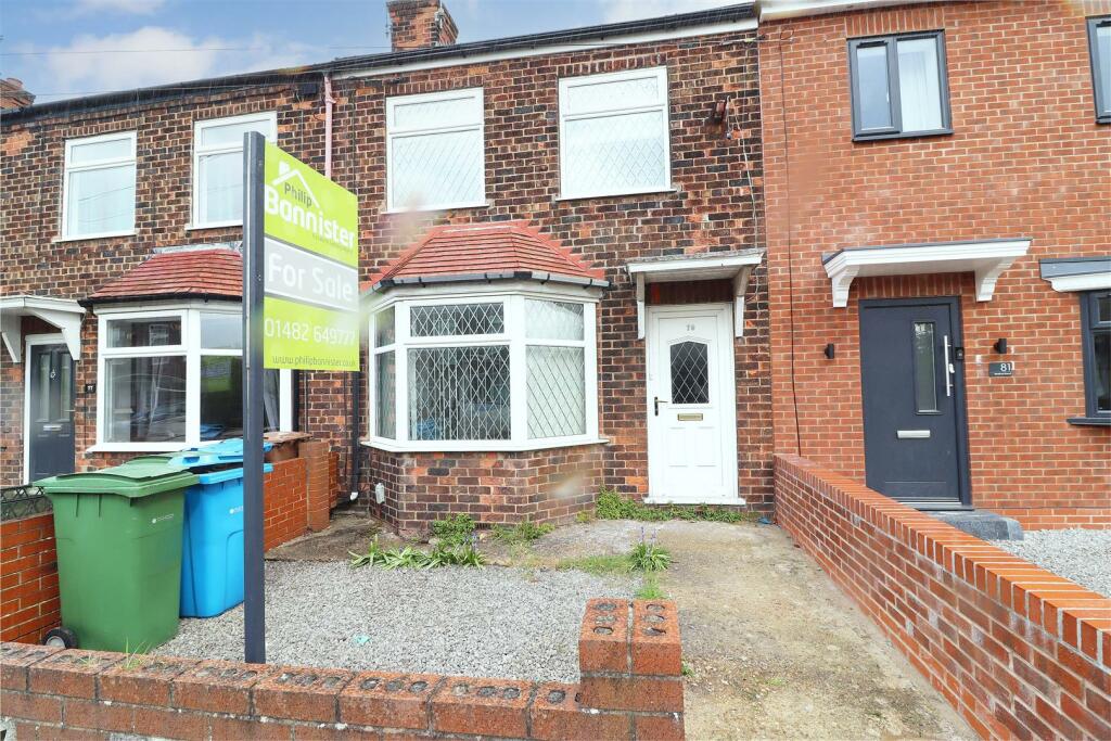 2 bedroom terraced house for sale in Bedford Road, Hessle, HU13