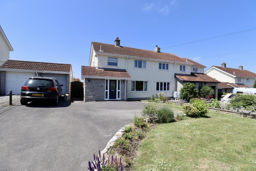 3 bedroom semidetached house for sale in King William Road, Catcott, TA7