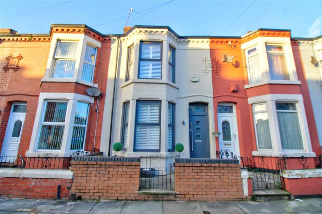 3 bedroom terraced house for sale in Downing Road, Bootle, Merseyside, L20
