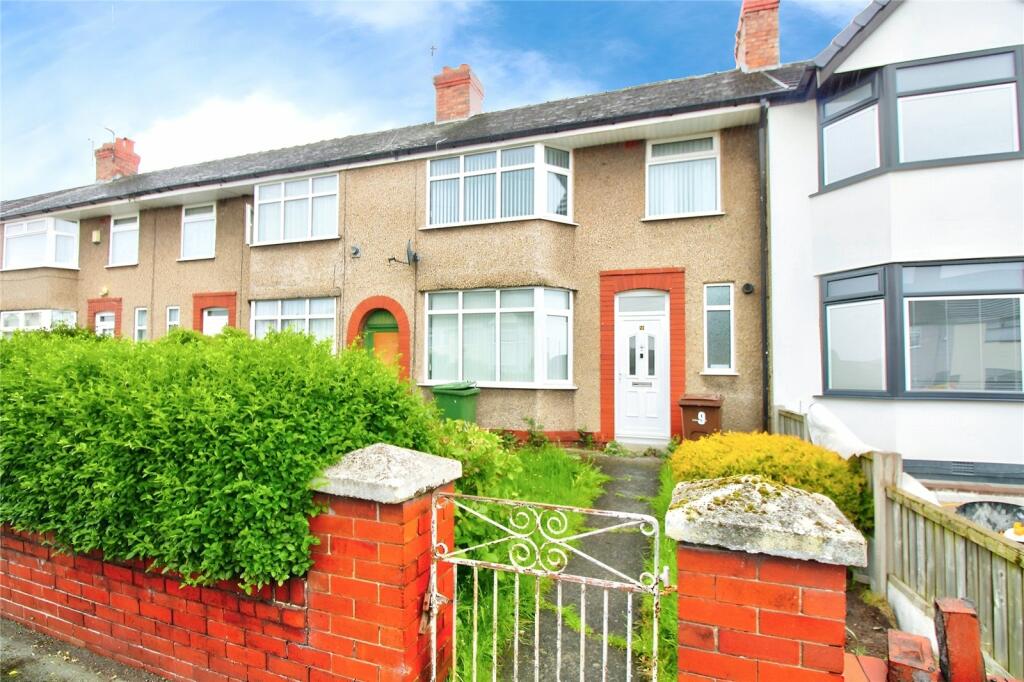 3 bedroom terraced house for sale in Lowden Avenue, Liverpool