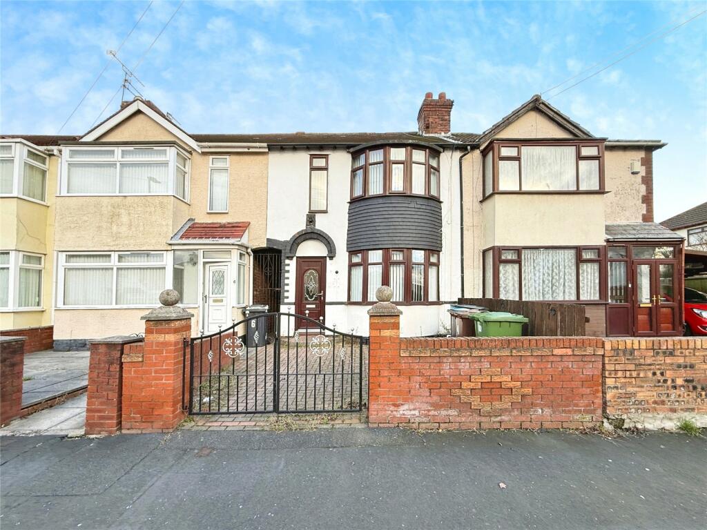 3 bedroom terraced house for sale in Springfield Avenue, Litherland ...