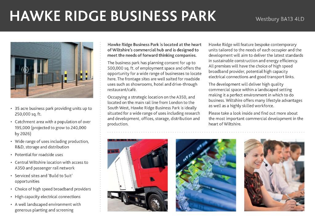 Additional property image - Land For Sale, Hawke Ridge Business Park, Westbury BA13 4LD