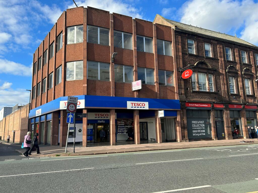 High street retail property to lease in Victoria Viaduct, Carlisle