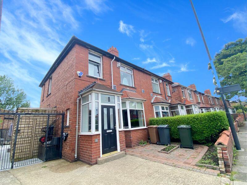 3 bedroom semidetached house for sale in Hawkeys Lane, North Shields, NE29