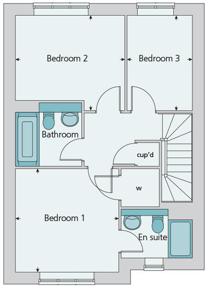 First floor plan