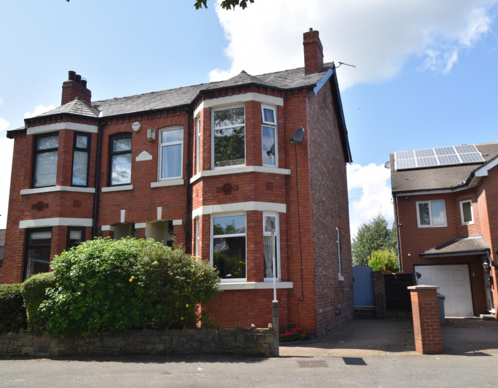 4 bedroom semidetached house for sale in 'Victoria Villas' Humphrey Lane, Urmston, M41