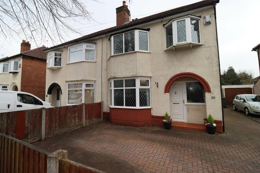 3 bedroom semidetached house for sale in Neville Road, Bromborough, CH62