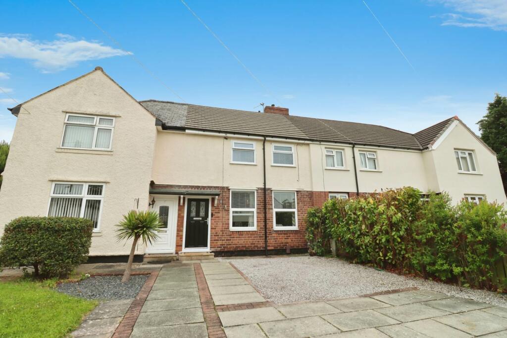 2 bedroom terraced house for sale in Heys Avenue, Bromborough, CH62