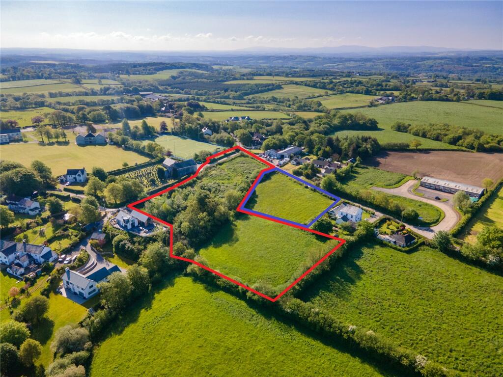 Land for sale in Shebbear, Nr. Beaworthy, Devon, EX21