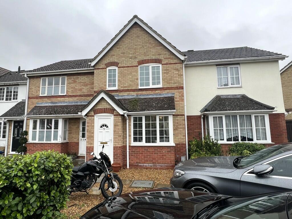 2 bedroom terraced house for sale in Mayfly Close, Chatteris, Cambs