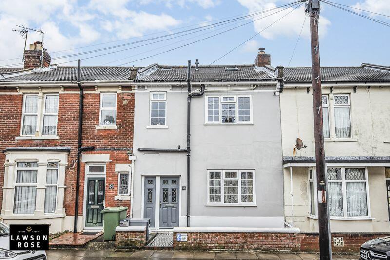 4 bedroom terraced house for sale in Hunter Road, Southsea, PO4
