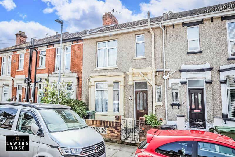 3 bedroom terraced house for sale in Carisbrooke Road, Southsea, PO4