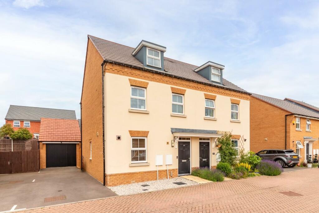 3 bedroom semidetached house for sale in Babbage Grove, Leighton