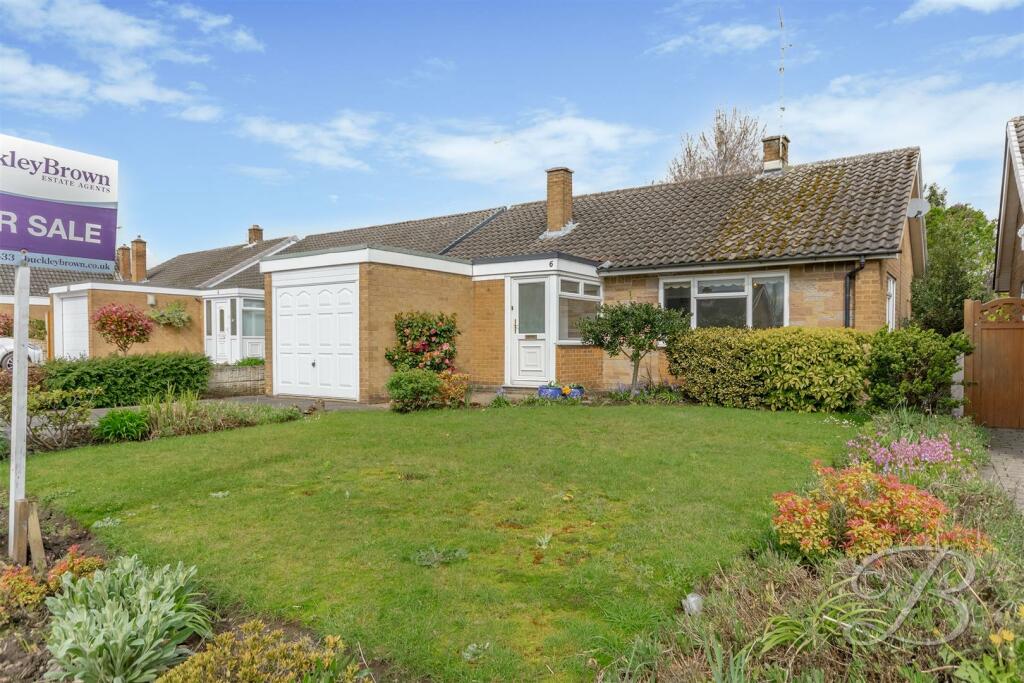2 bedroom detached bungalow for sale in Weetman Avenue, Church Warsop