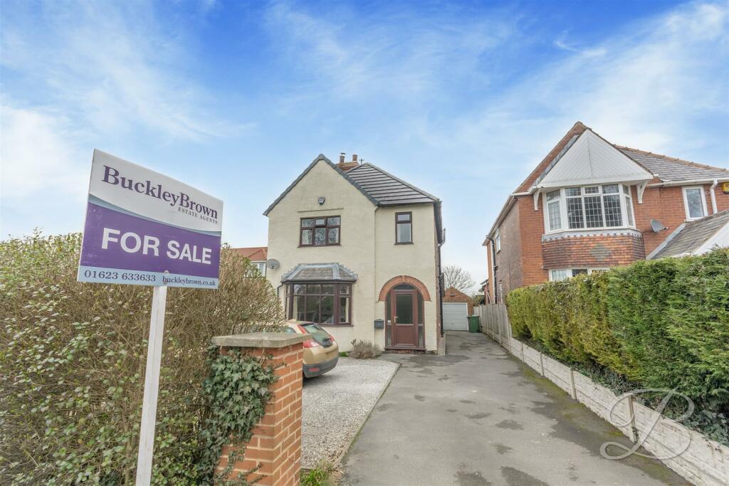 3 bedroom detached house for sale in The Hill, Glapwell, Chesterfield, S44