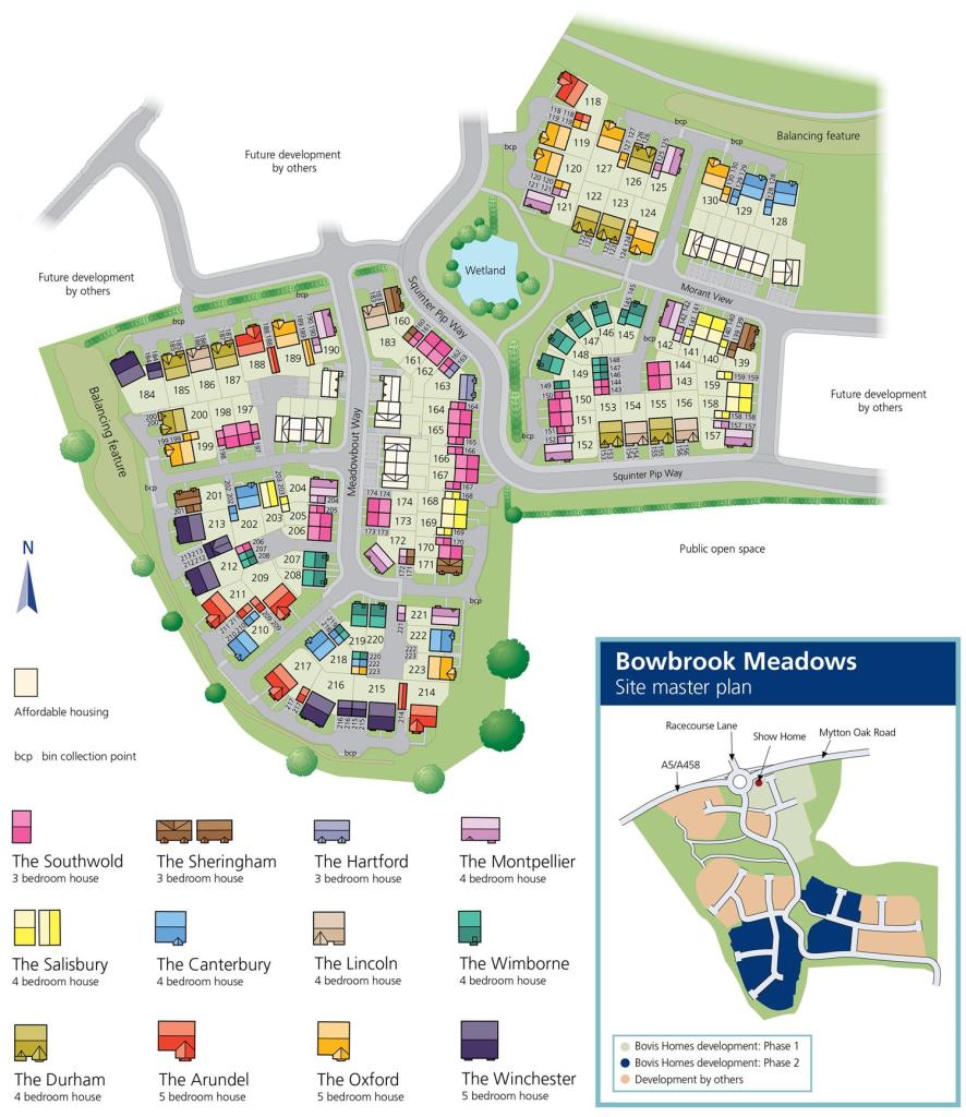Bowbrook Meadows New Homes Development by Bovis Homes Merica