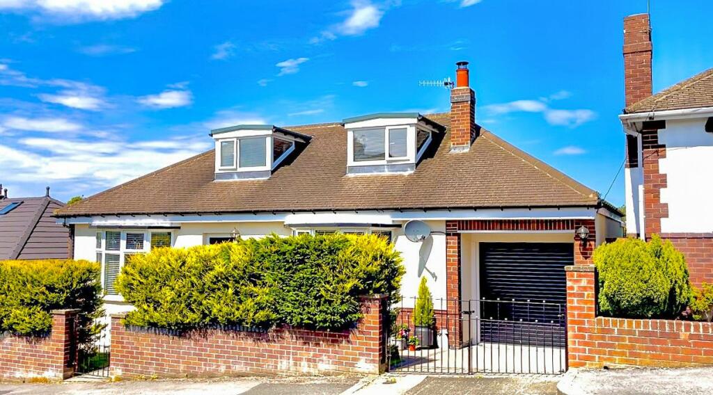 3 bedroom detached bungalow for sale in East Law, Ebchester, Consett, DH8